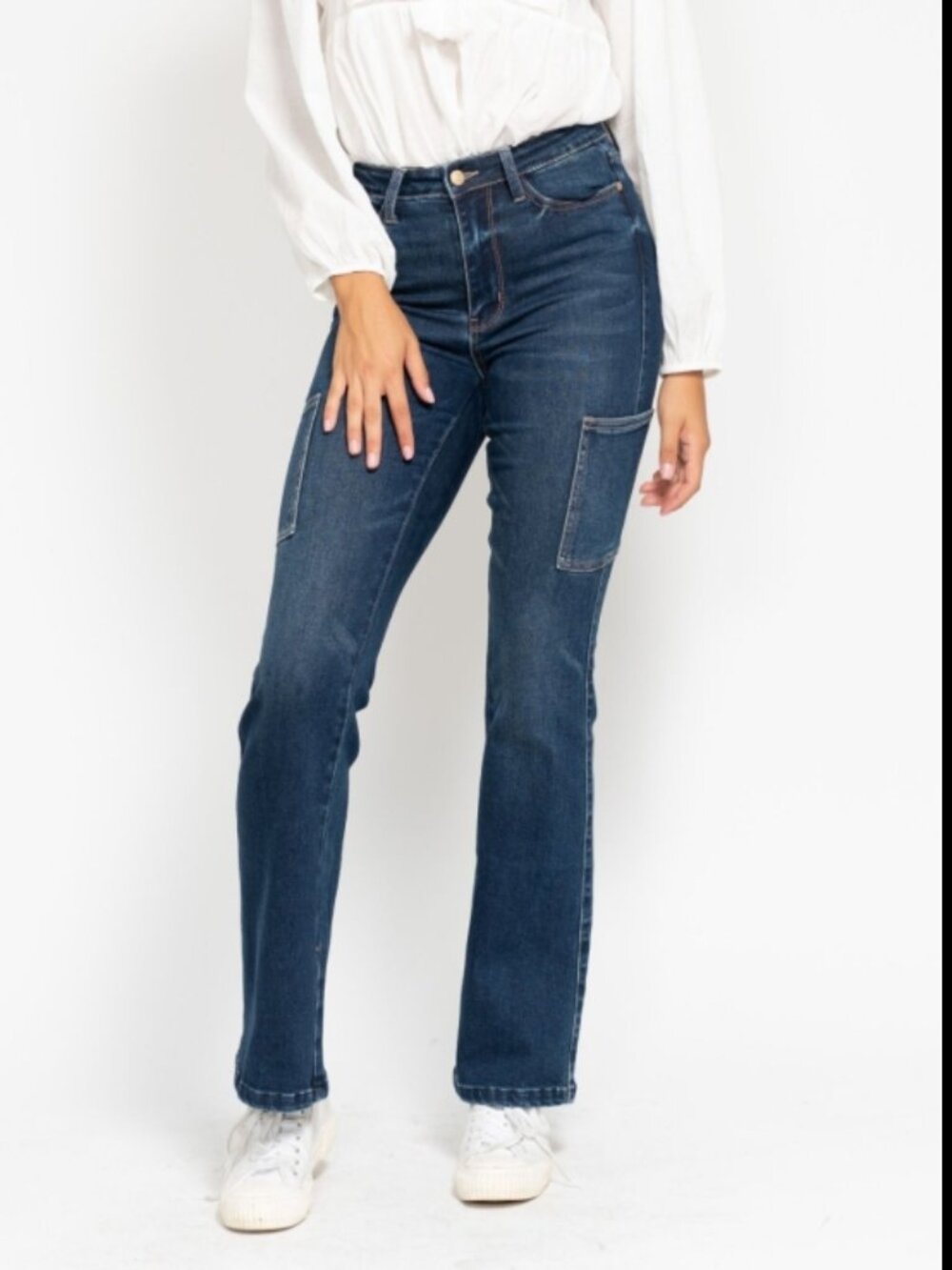Judy Blue Dark Wash Flare Jeans